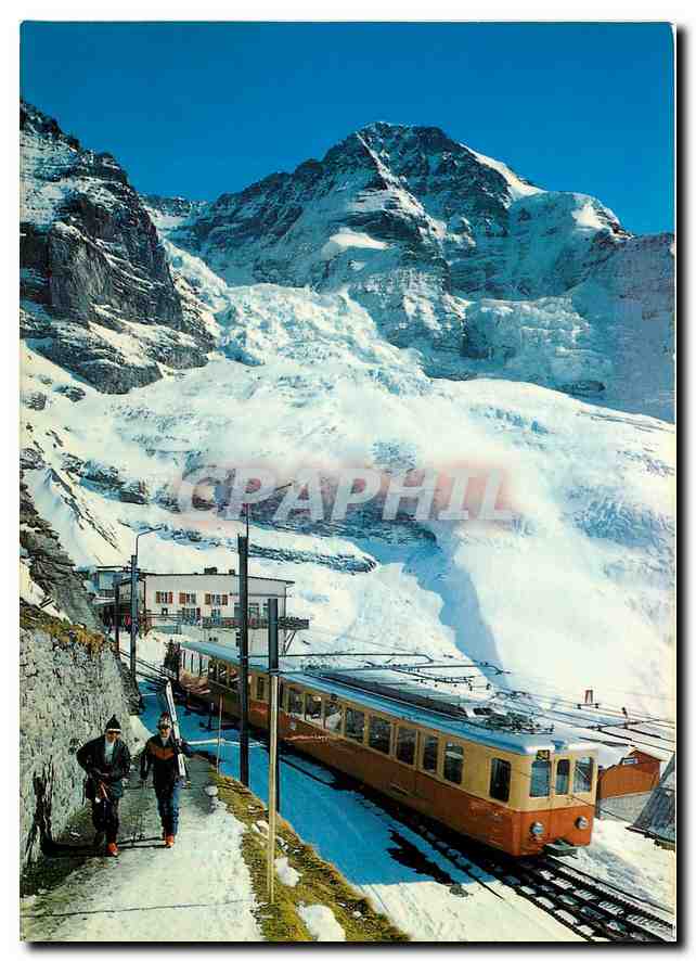 CPM Station Eigergletscher 2320m mit Jungfraubahn