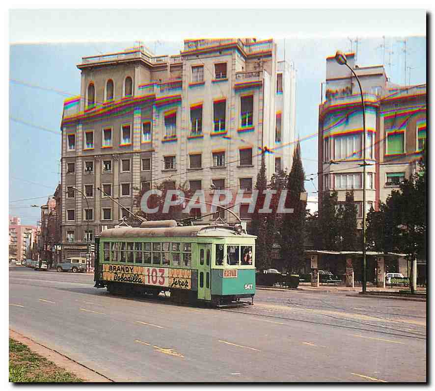 CPM Tranvia de Barcelona No. 547