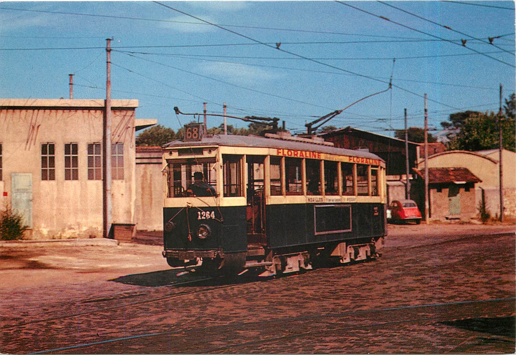 CPM Tramways de Marseille Ligne No.68