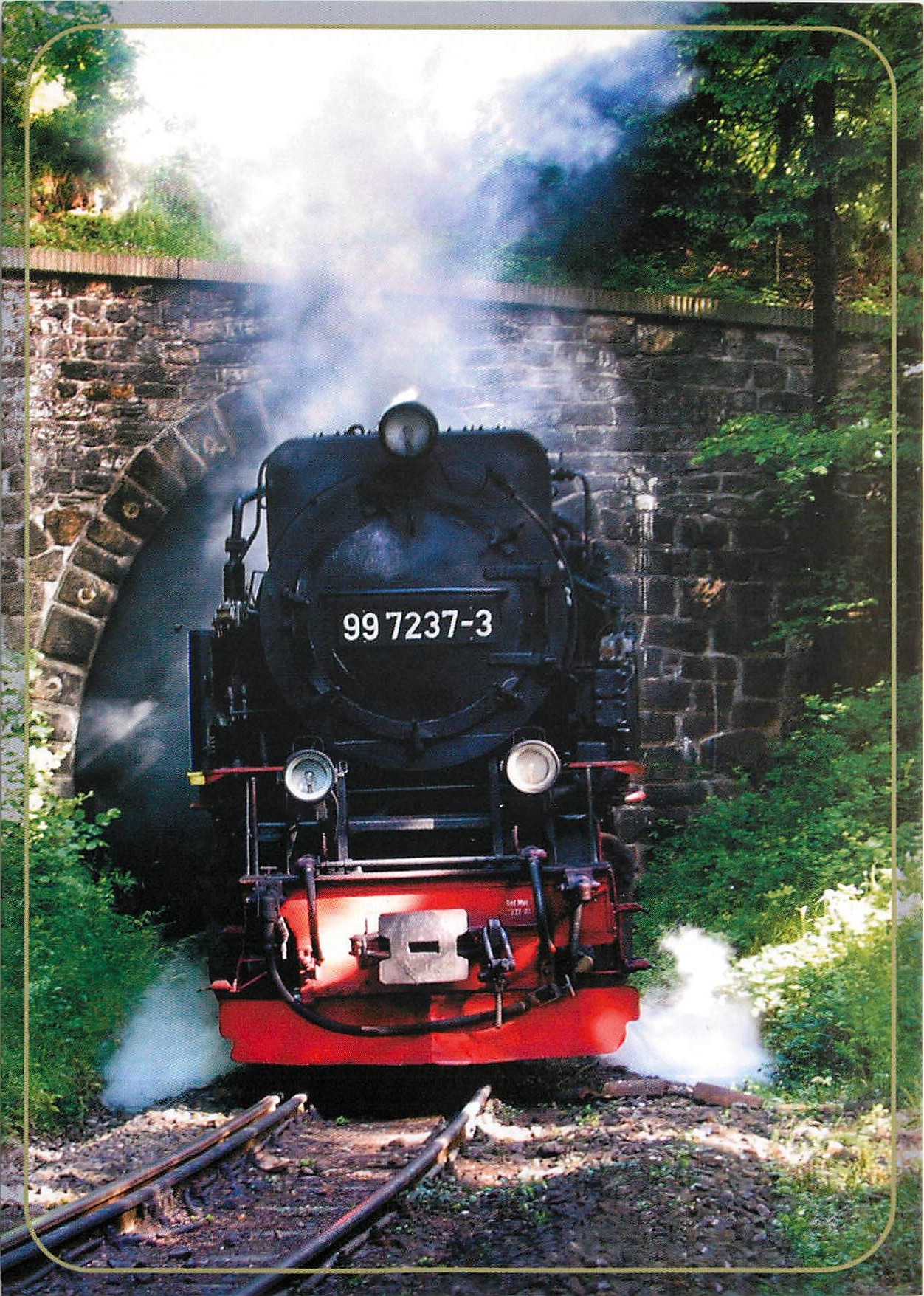 CPM Personenzug mit Neudampflok 99 7237