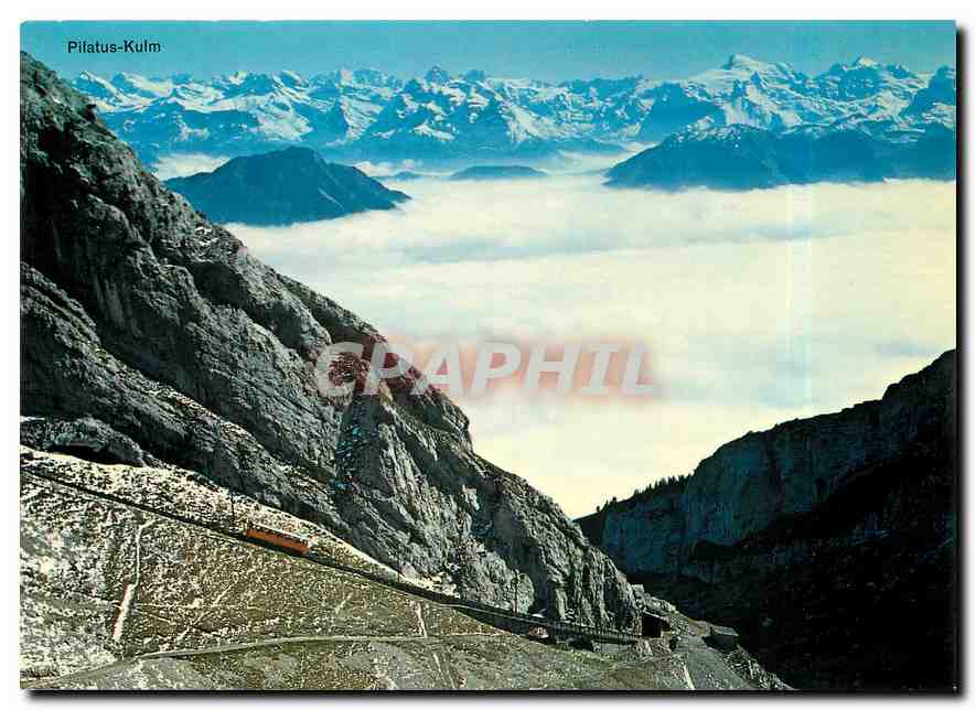 CPM Pilatus-Kulm 2121m gegen Titlis und Urneralpen