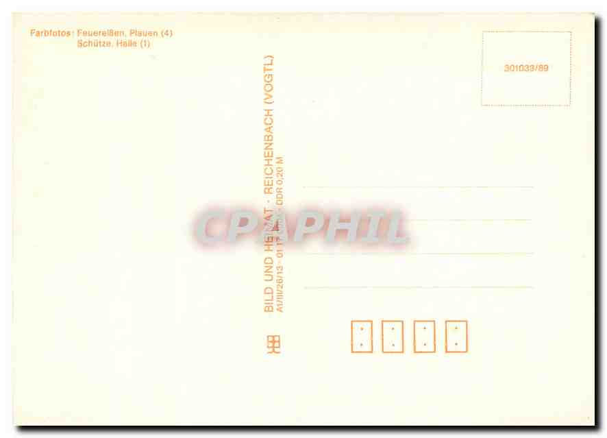 CPM Harzquerbahn — Verso