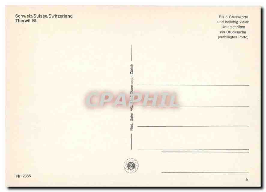 CPM Therwill — Back