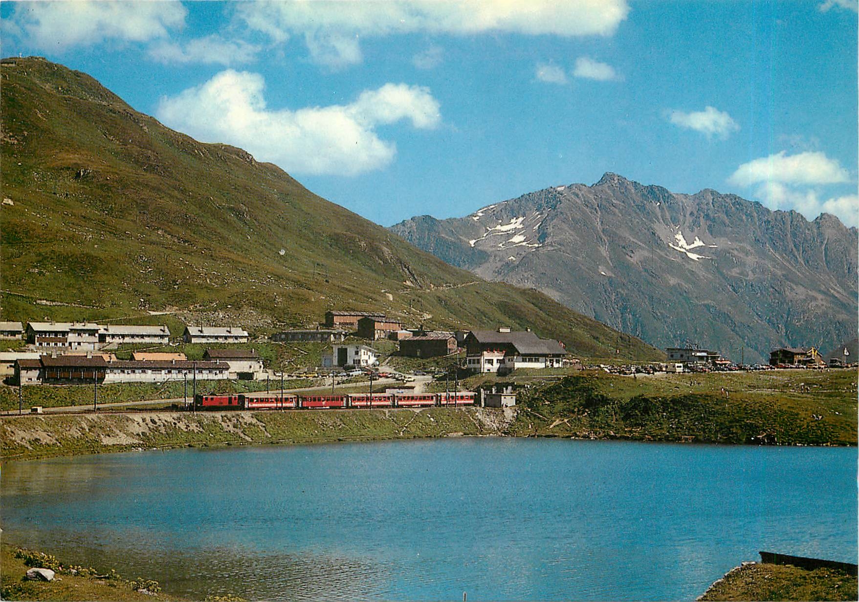 CPM Oberalppass 2048m mit Calmot und Piz Maler
