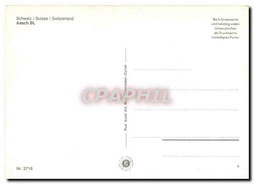 CPM Aesch — Back