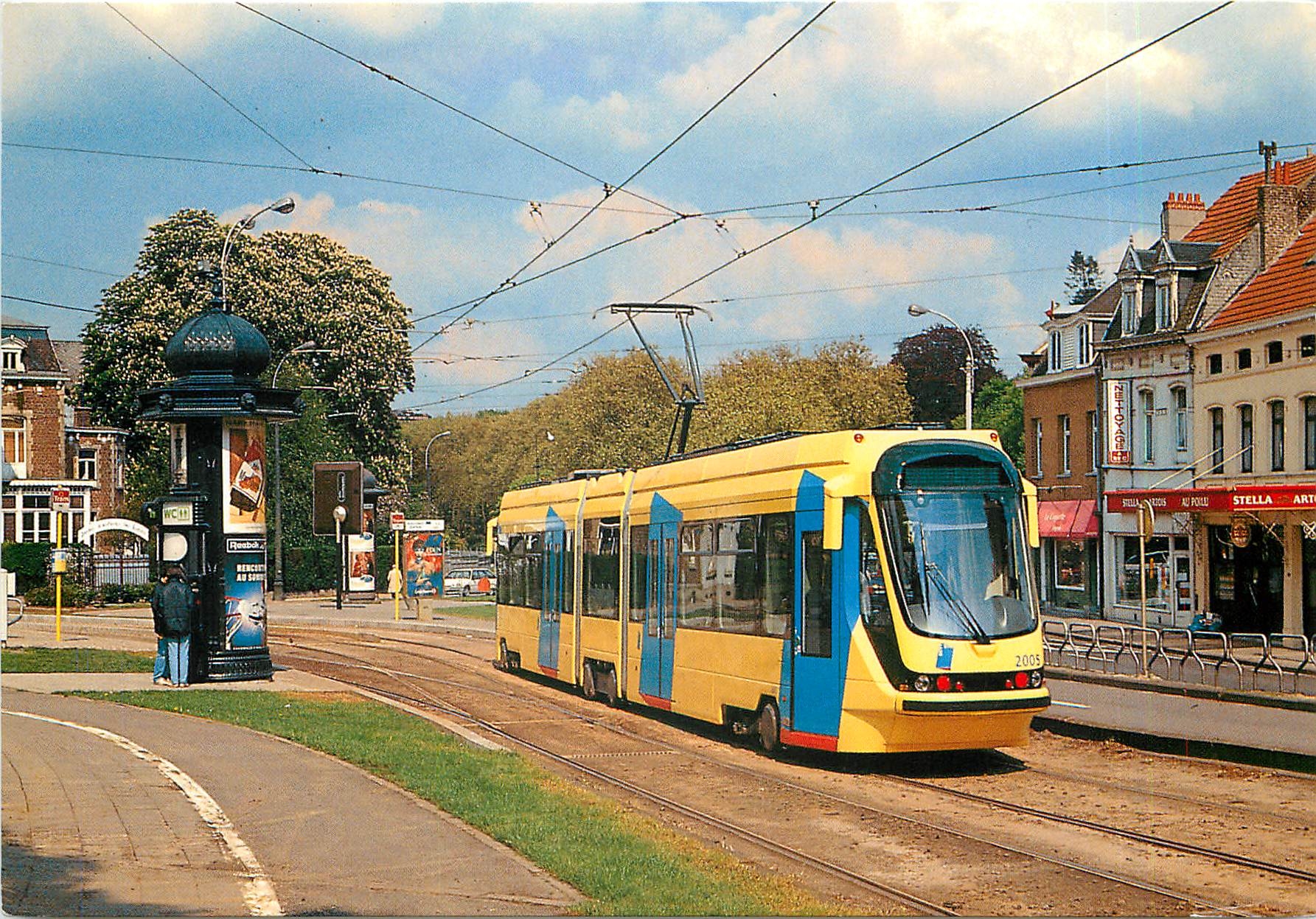 CPM STIB Bruxelles Ligne 94 barre place Lousie