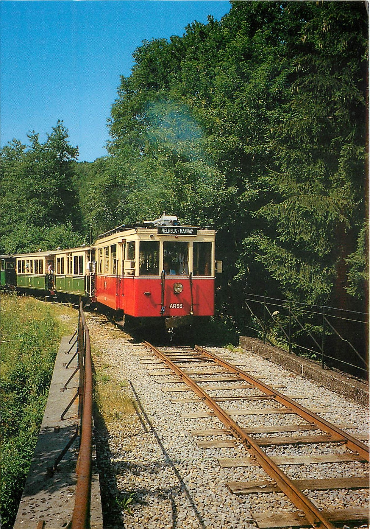 CPM Tramway Touristique de l'Aisne