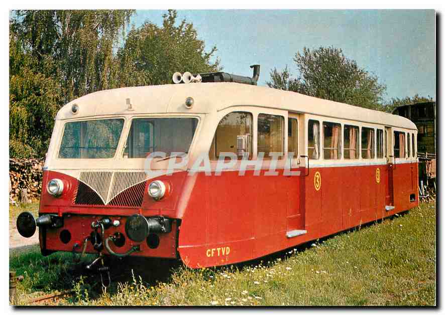 CPM Autorail de Dion Bouton No M 105 a 2 essieux