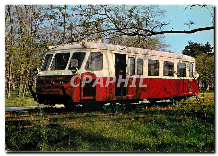 CPM Autorail Billard No. 9132 a 2 essieux