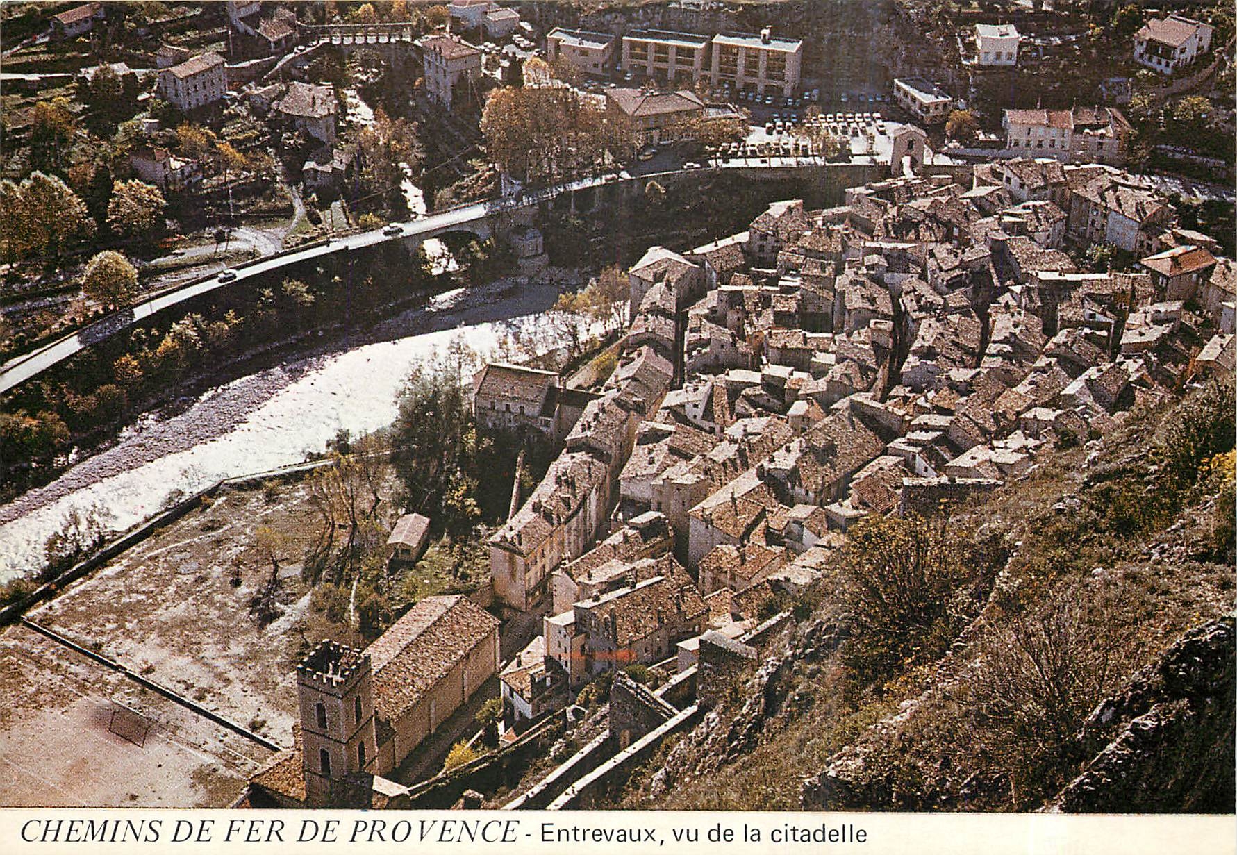 CPM Entrevaux vu de la citadelle