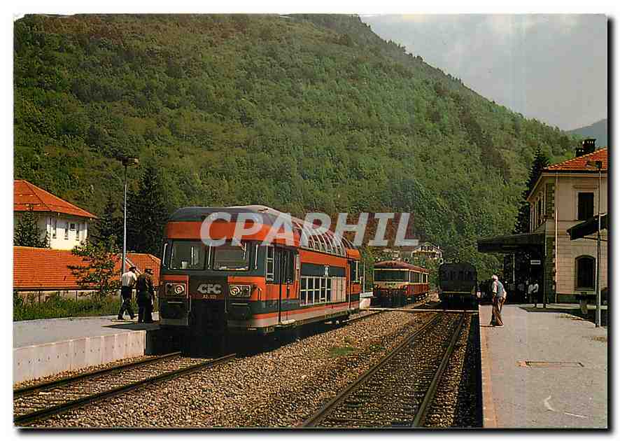CPM Autorail prototype a deux niveaux Cafici A2n-001