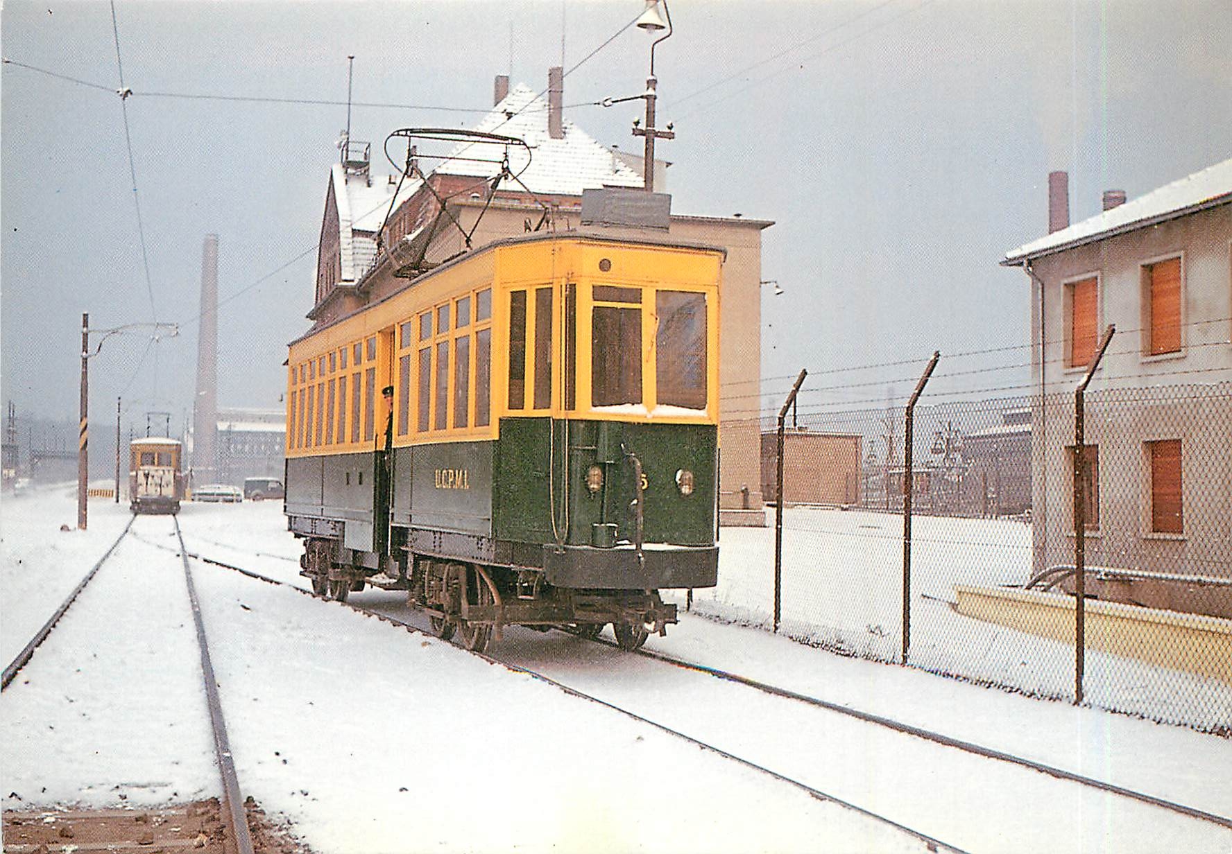 CPM Motrice 589 CGTP des tramways ex Paris au Portier principal
