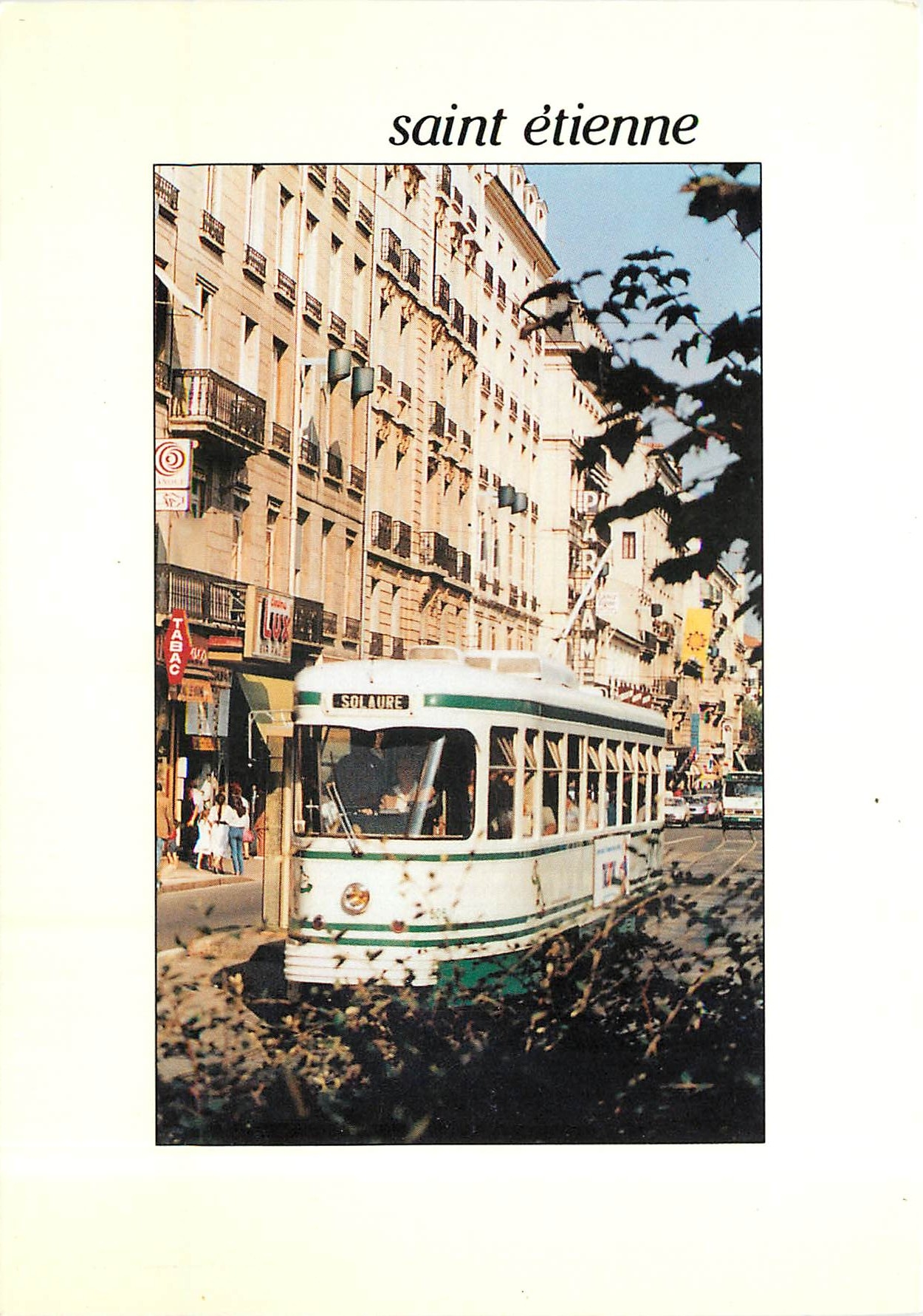 CPM Saint-Etienne Le tramway