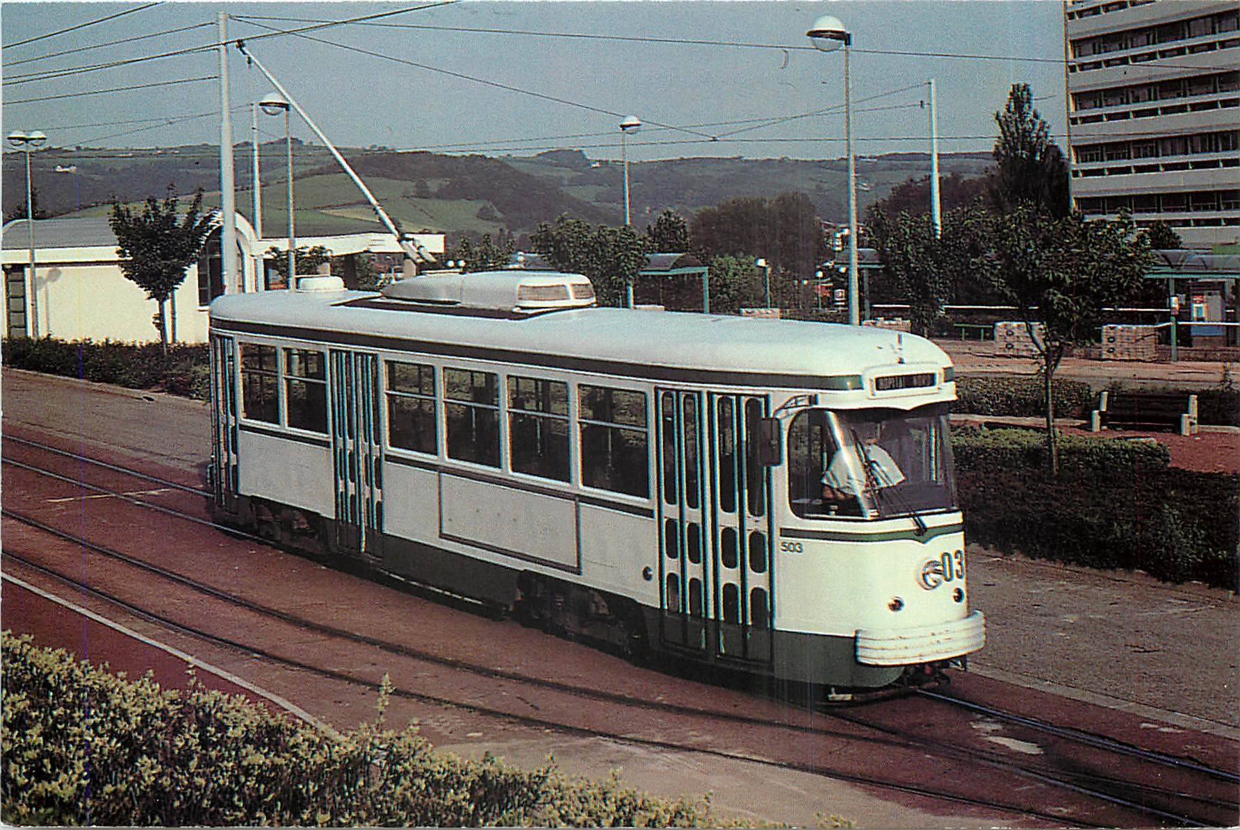 CPM Motrice PCC No. 503 a l'Hopital Nord