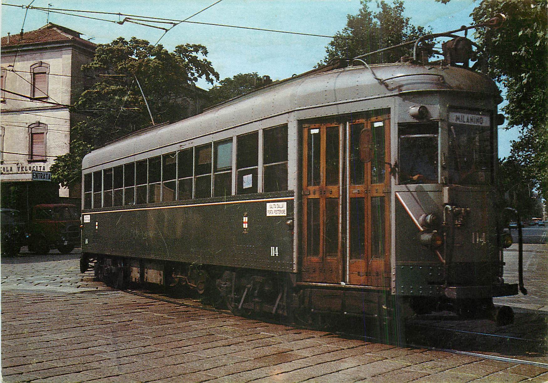 CPM Tranvia Milano-Desio-Carate Motrice 114