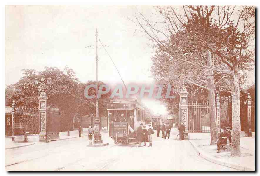 CPM Motrice 1 a 18 a la Porte Doree