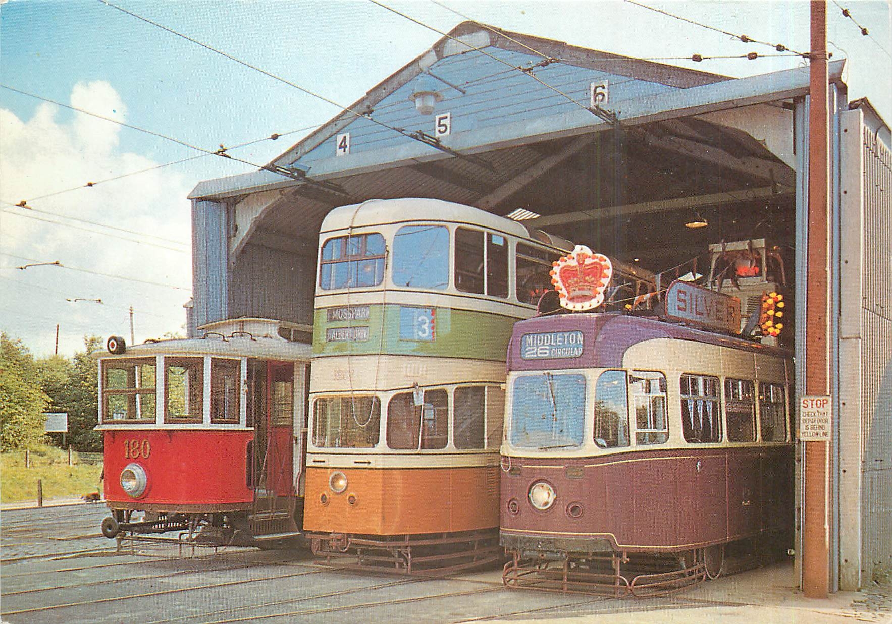 CPM One of the tram depots