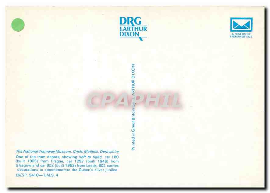 CPM One of the tram depots — Verso