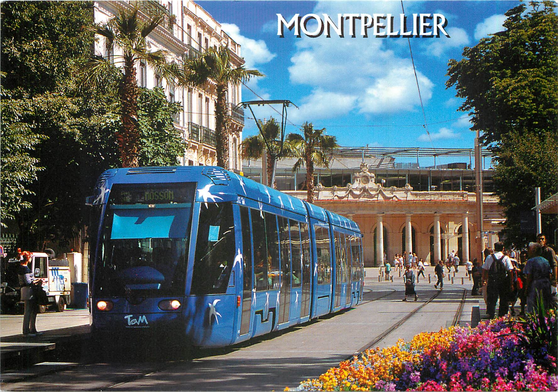 CPM Le tramway de l'agglomeration de Montpellier