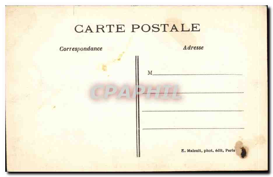 Viroflay CPA entree de la foret Le restaurant de la chaumiere TOP — Back