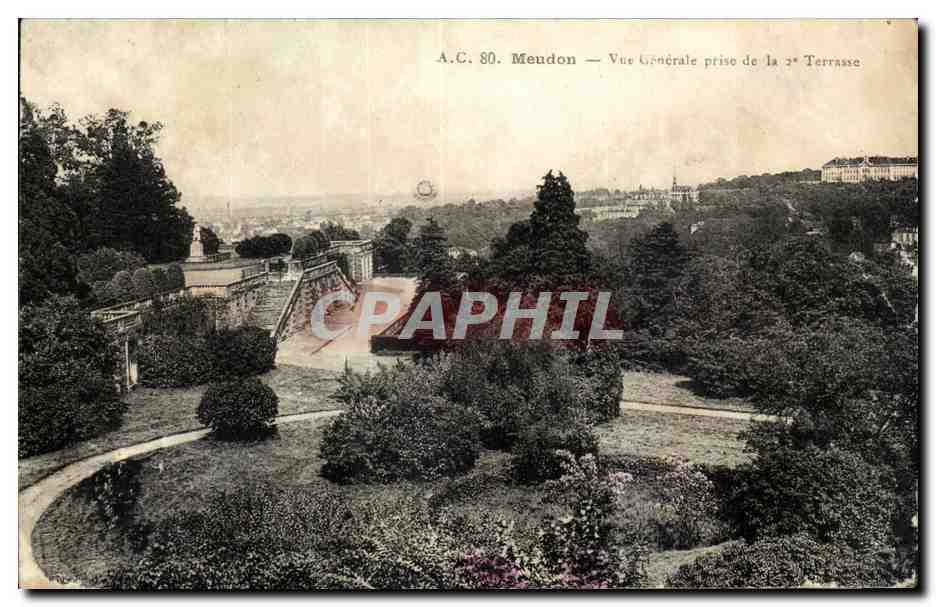 meudon CPA Vue generale prise de la terrasse