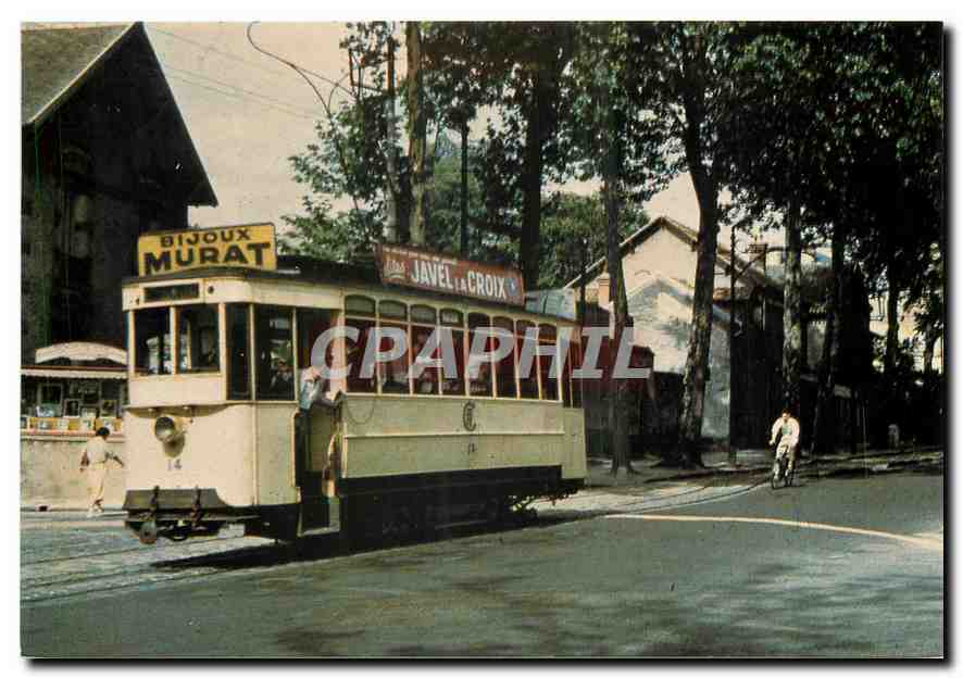 CPM Tramways de Fontainebleau  Avenue de La Gare - Place Orloff en 1953