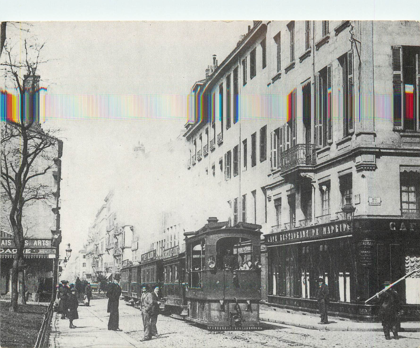 CPM Tramways de Saint-Étienne  rue Gambetta
