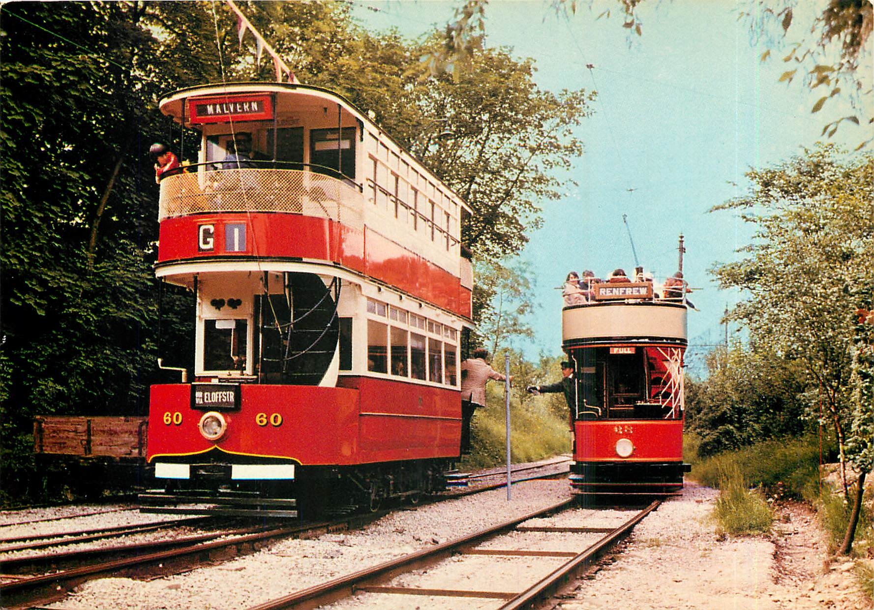 CPM The National Tramway Museum  Crich  Maltock  Derbyshire