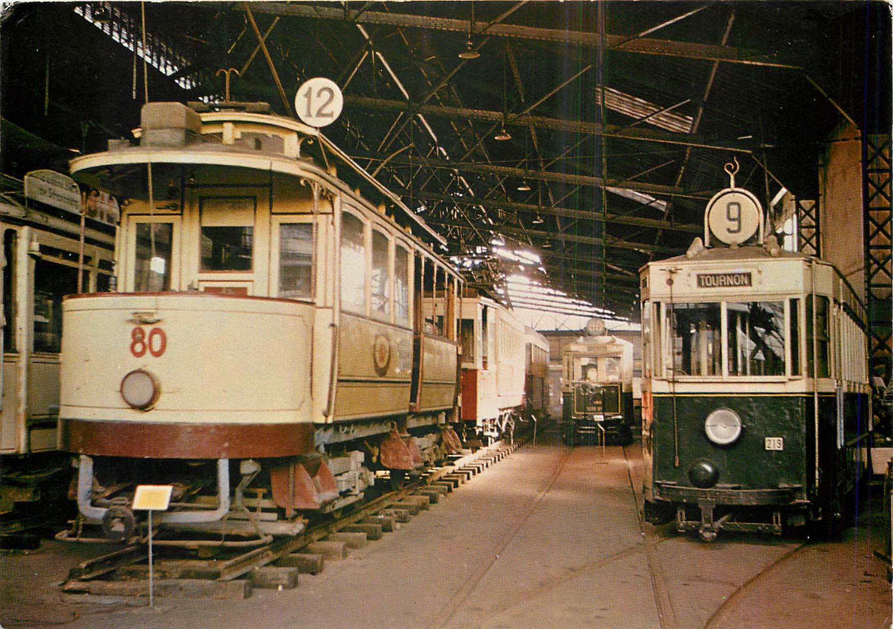 CPM Musée des transports urbains  Paris - Malakoff