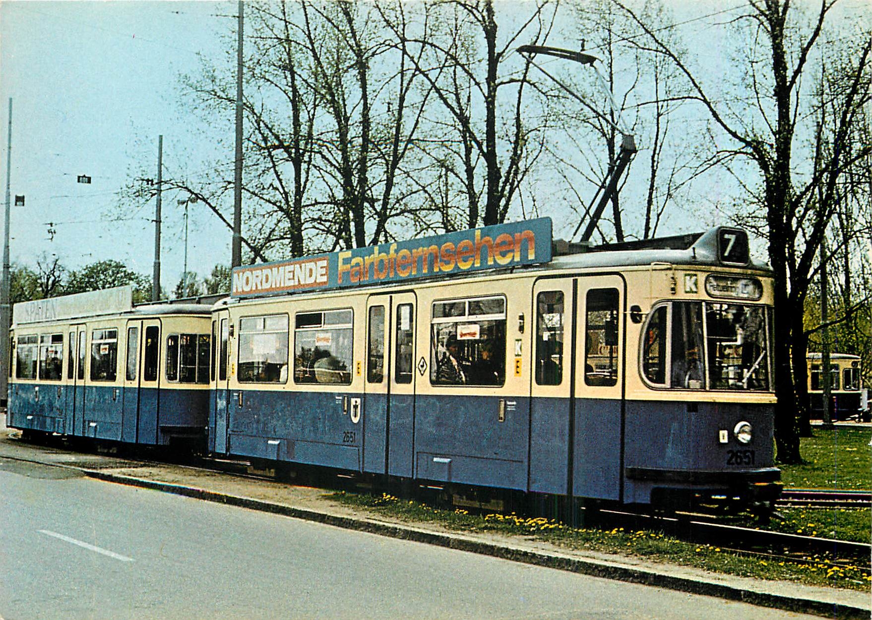 CPM jahre munchener straBenbahn 1876-1976