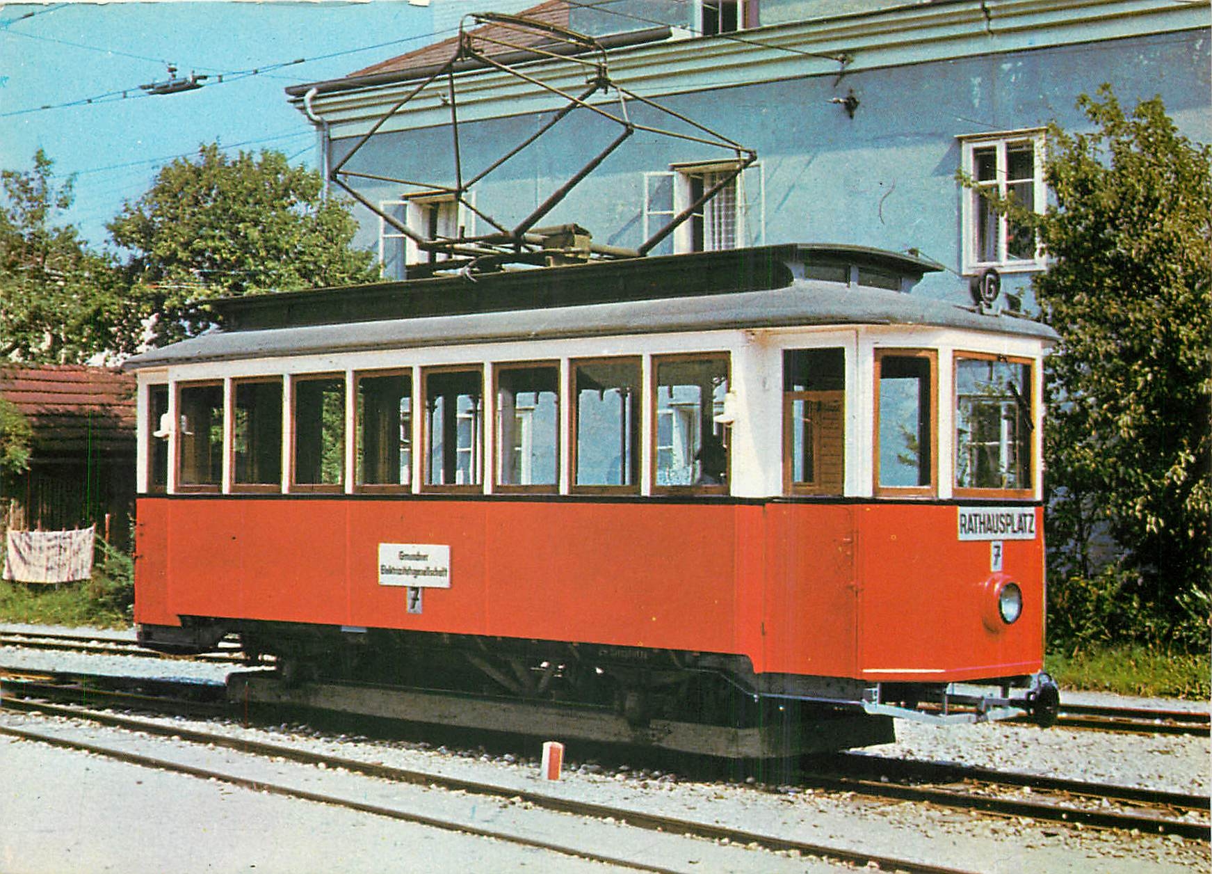 CPM straBenbahn gmunden - erste elektrische straBenbahn osterreichs