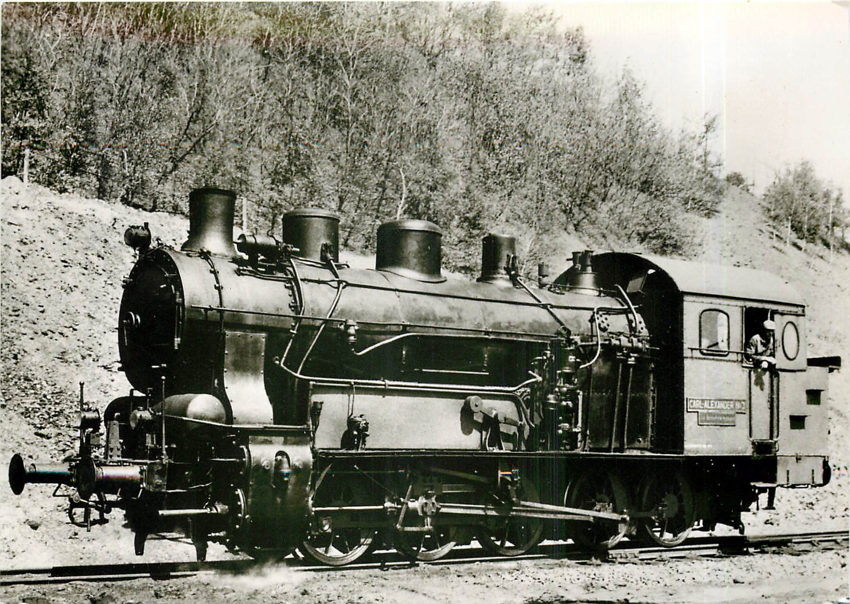 CPM Tenderlokomotive Carl Alexander des Eschweiler Bergwerks Verein Munchen 1907