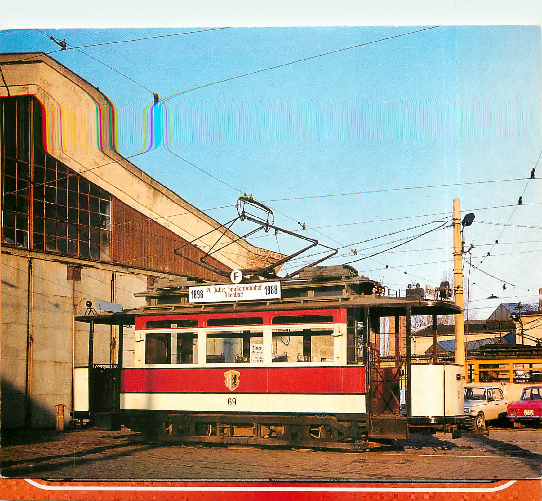 CPM StraBenbahnzug Typ Gotha Historische StraBenbahn
