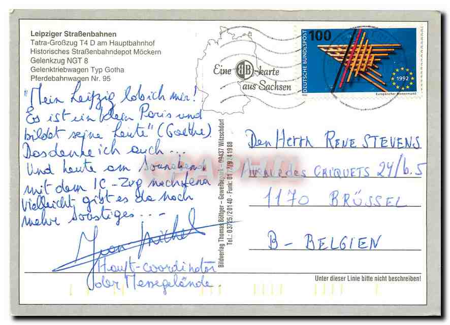 CPM Leipziger StraBenbahnen — Verso