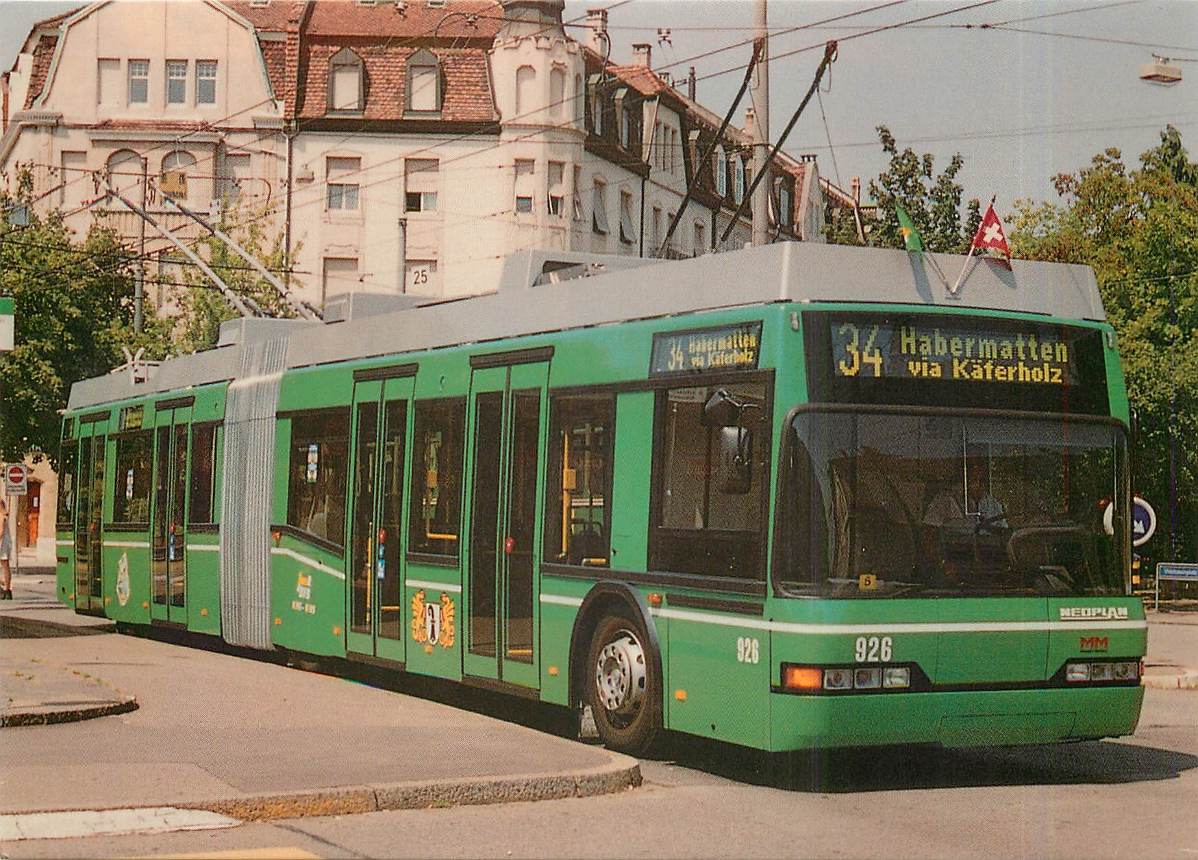 CPM Niederflur Gelenktrolleybus Baujahr 1995 Neoplan Kiepe