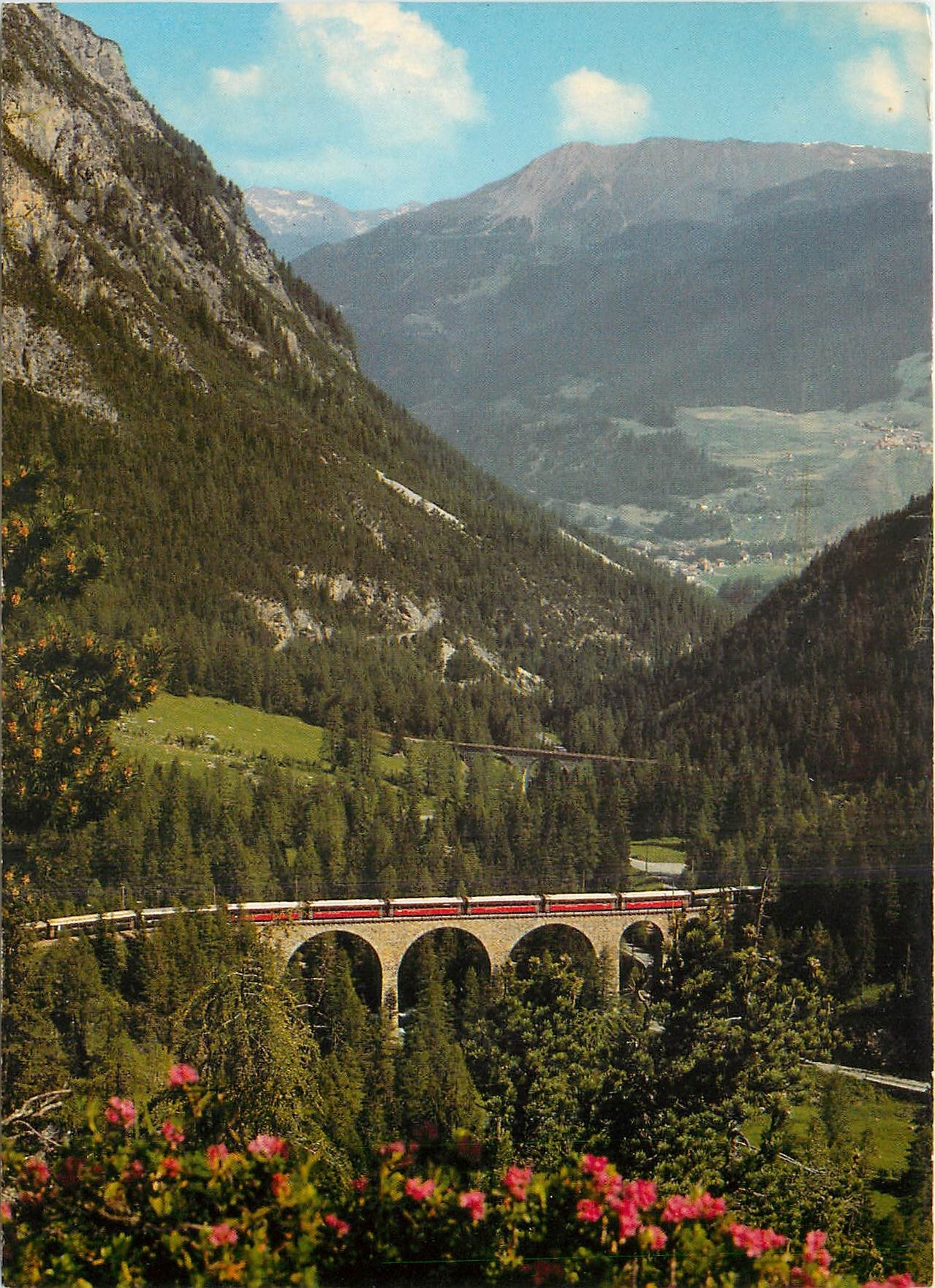 CPM Der Bernina Express zwischen Bergun und Preda