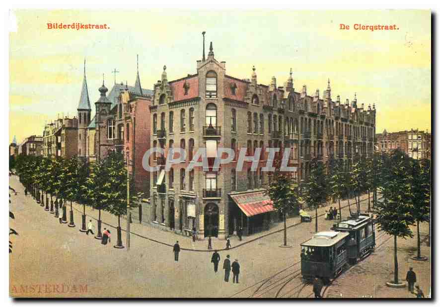CPM Vue d'Amsterdam vers l'an 1900