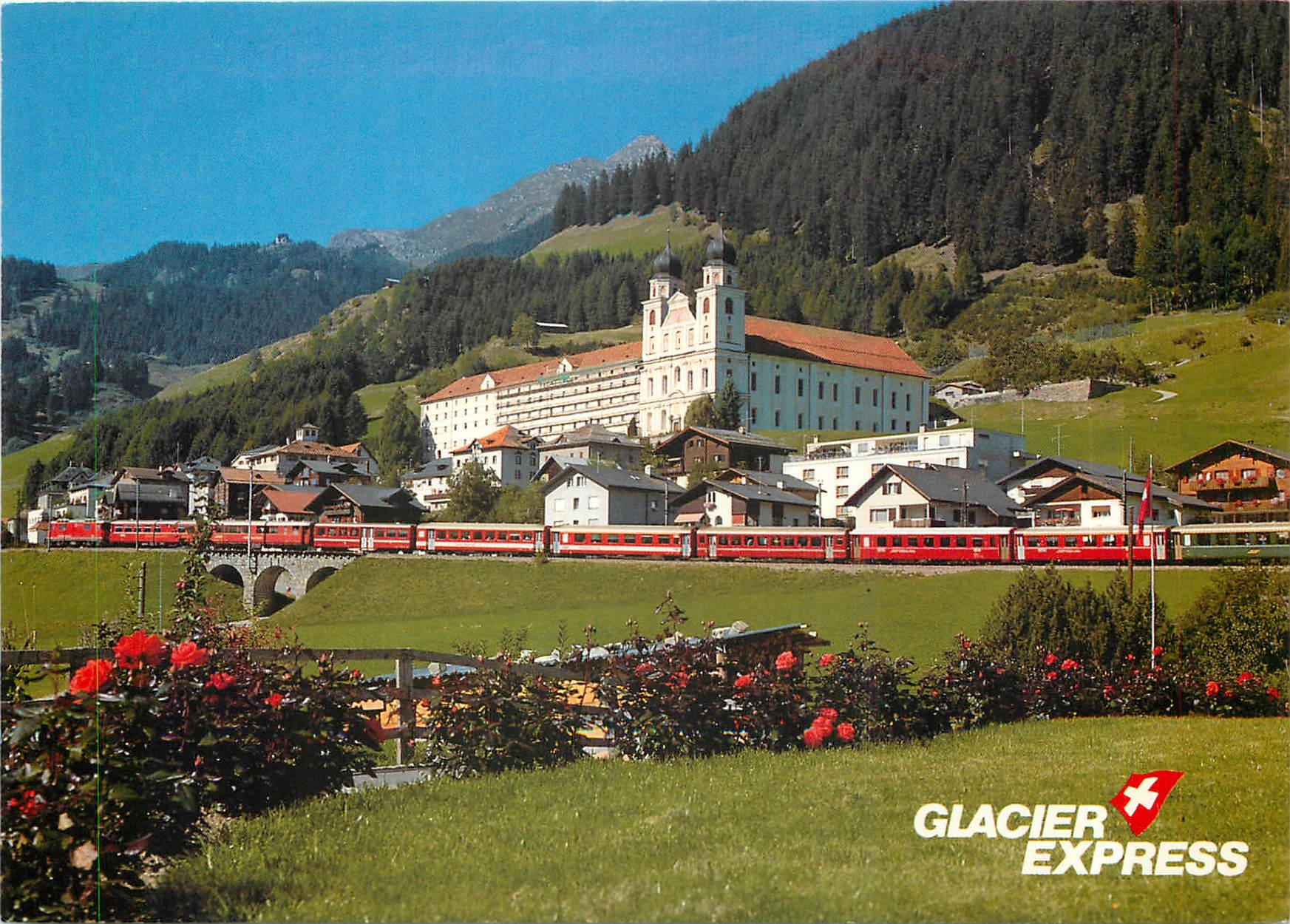 CPM Der Glacier Express bei Disentis