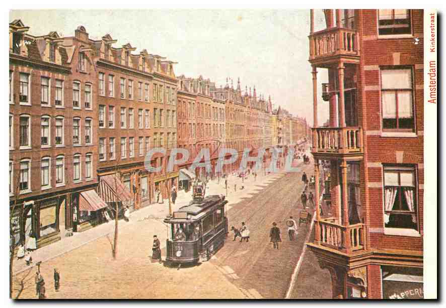 CPM Vue d'Amsterdam vers l'an 1900