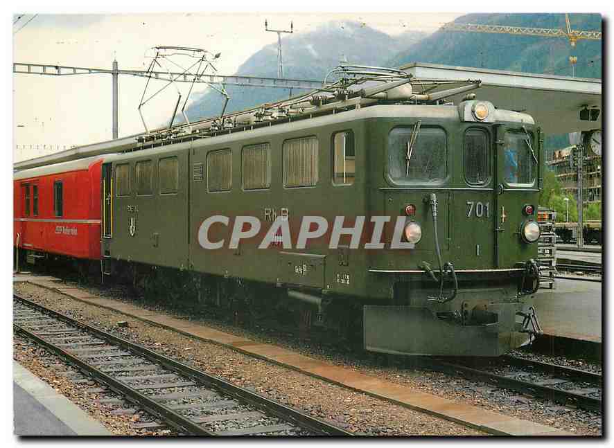 CPM Prototyp Lokomotive Ge Rhatischen Bahn