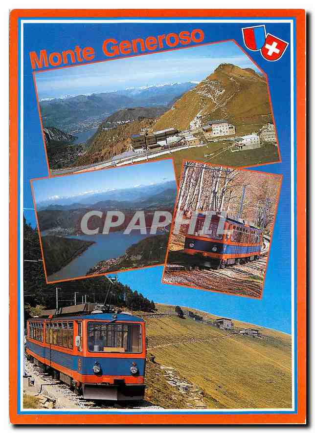 CPM Monte Generoso Ferrovia Bahn 