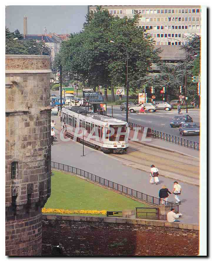 CPM Château des Ducs de Bretagne mai 1989