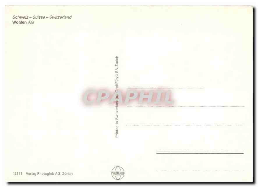 CPM Wohlen AG Switzerland — Verso
