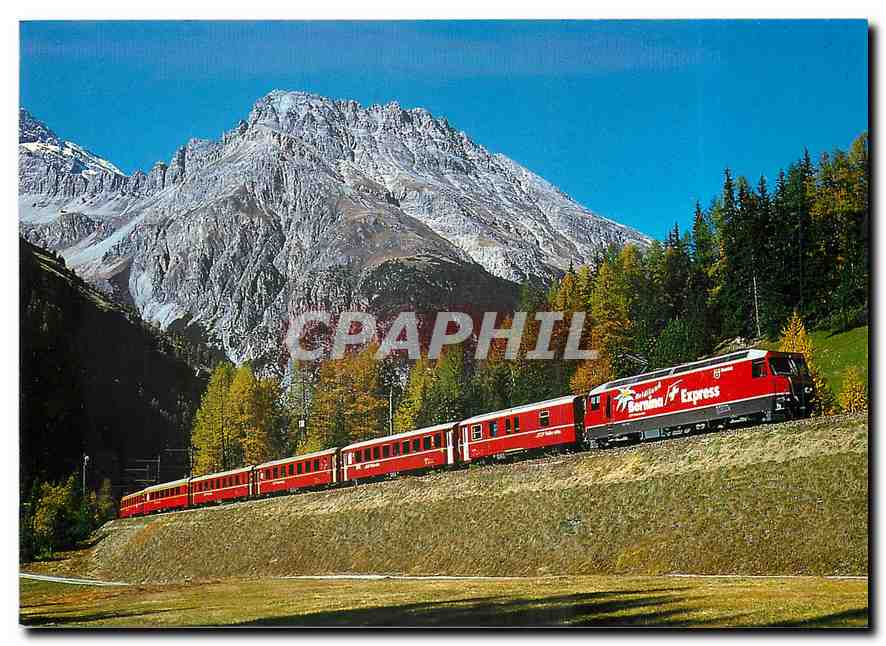 CPM Heidiland Bernina Express zwischen Muot und Preda