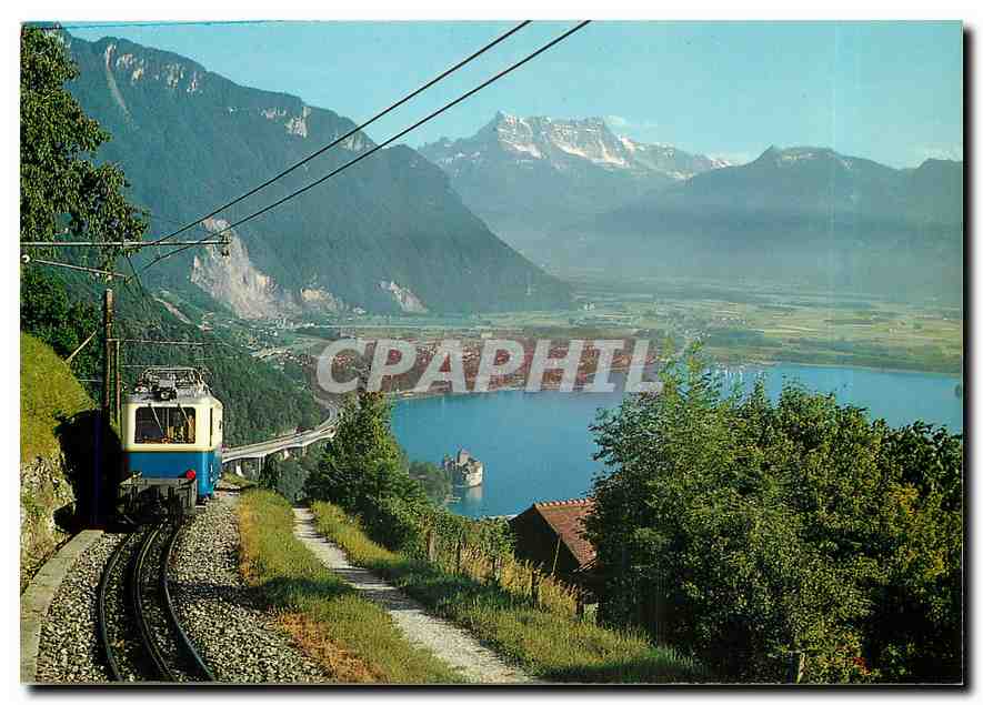 CPM Lac Leman train Montreux Rochers de Nayes
