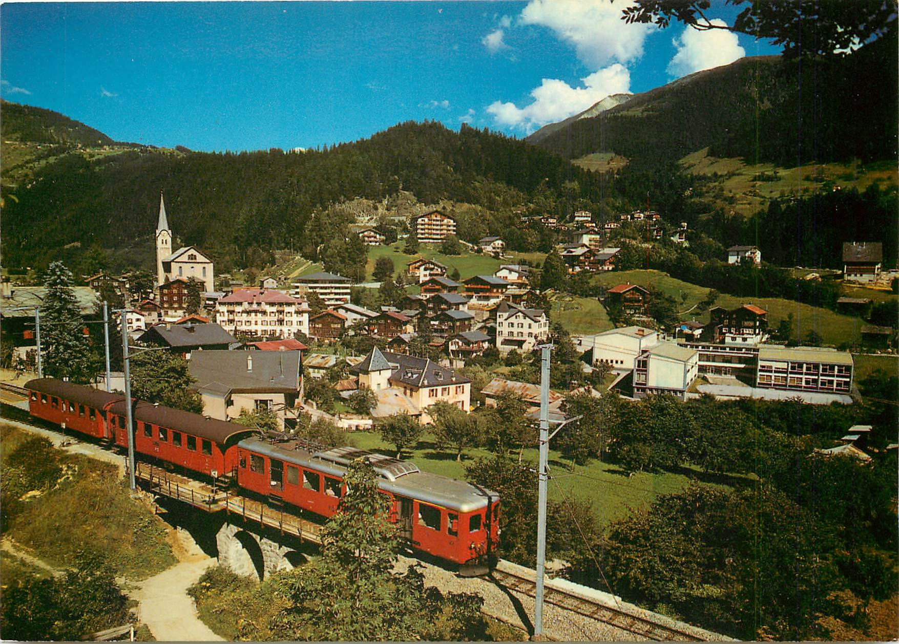 CPM Fiesch Wallis mit Furka Oberalp Bahn