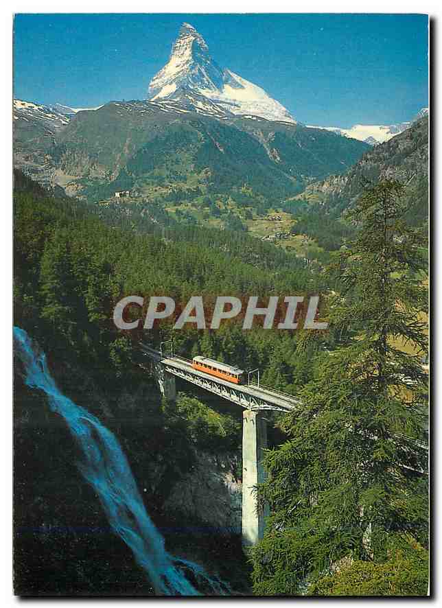 CPM Zermatt Findelenviadukt Gornergratbahn Matterhorn