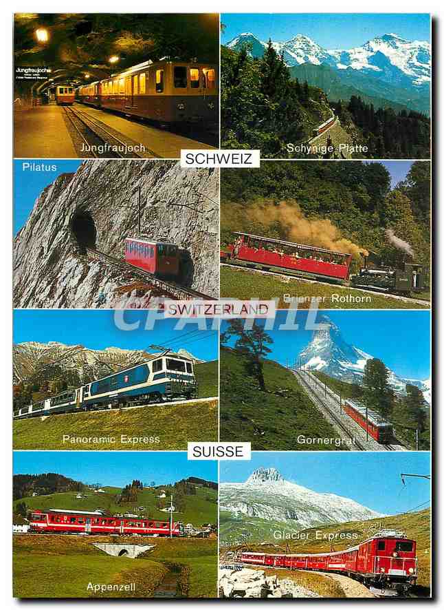 CPM Chemins de fer touristiques Suisse