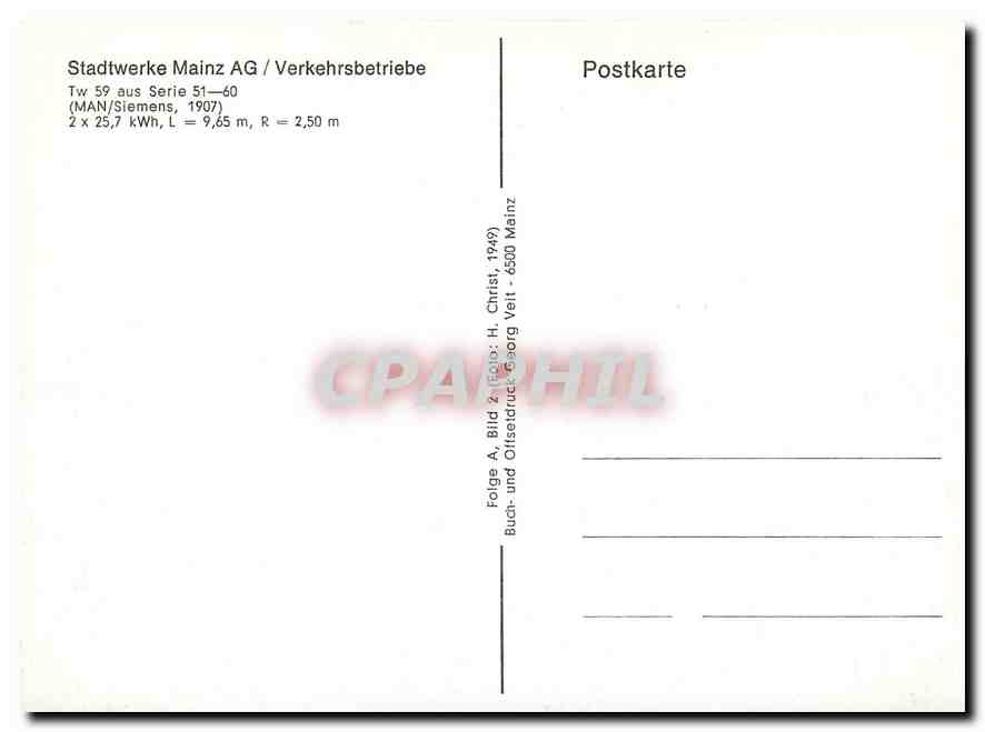 CPM Stadtwerke Mains AG Verkehrsbetriebe Man — Verso
