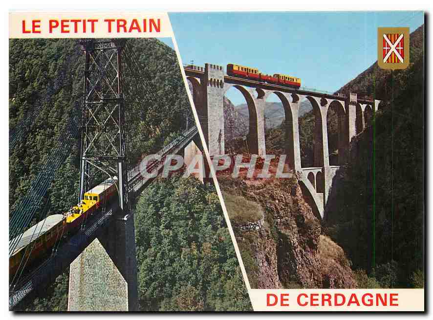 CPM Le petit Train de Cerdagne